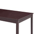 Maison Madeleine -  11 Piece Dining Set Pinewood Dark Brown